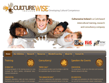 Tablet Screenshot of culturewise.ie