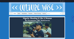 Desktop Screenshot of culturewise.org